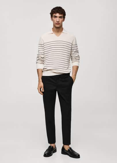 pantalon chino slim fit serge