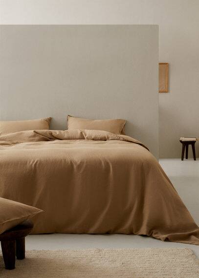 Mango Home Duvet Cover Medium Brown