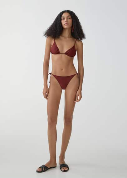 Mango Triangle Bikini Top Russet