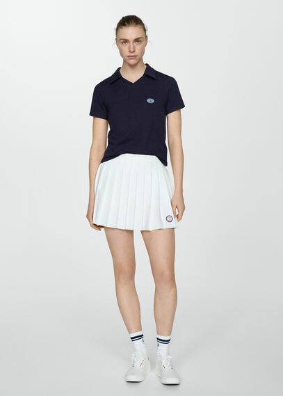 Polo 100 % coton logo