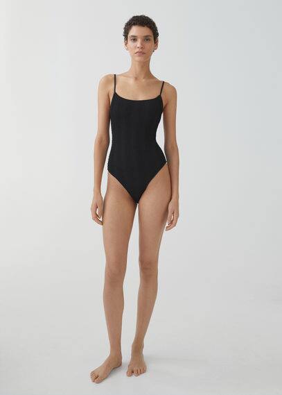 Maillot de bain texturé