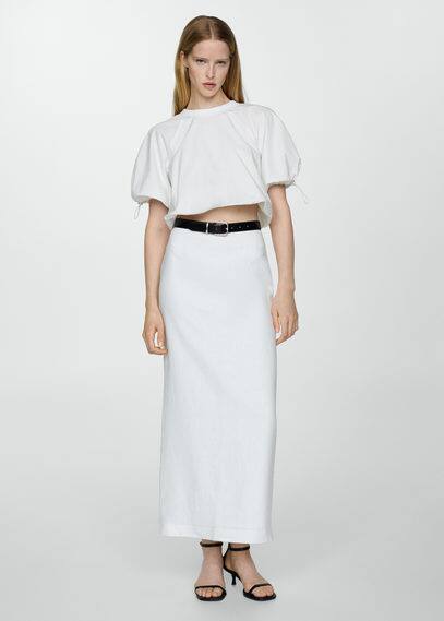 Blouse manches bouffantes