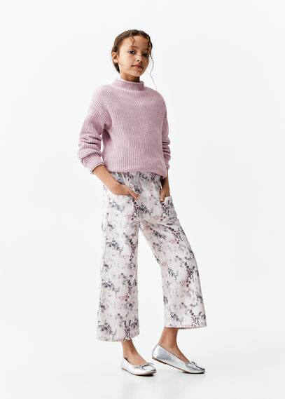 Pantalon imprimé coton