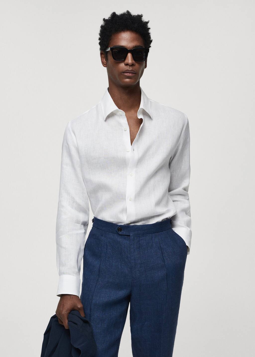 linen regular fit shirt