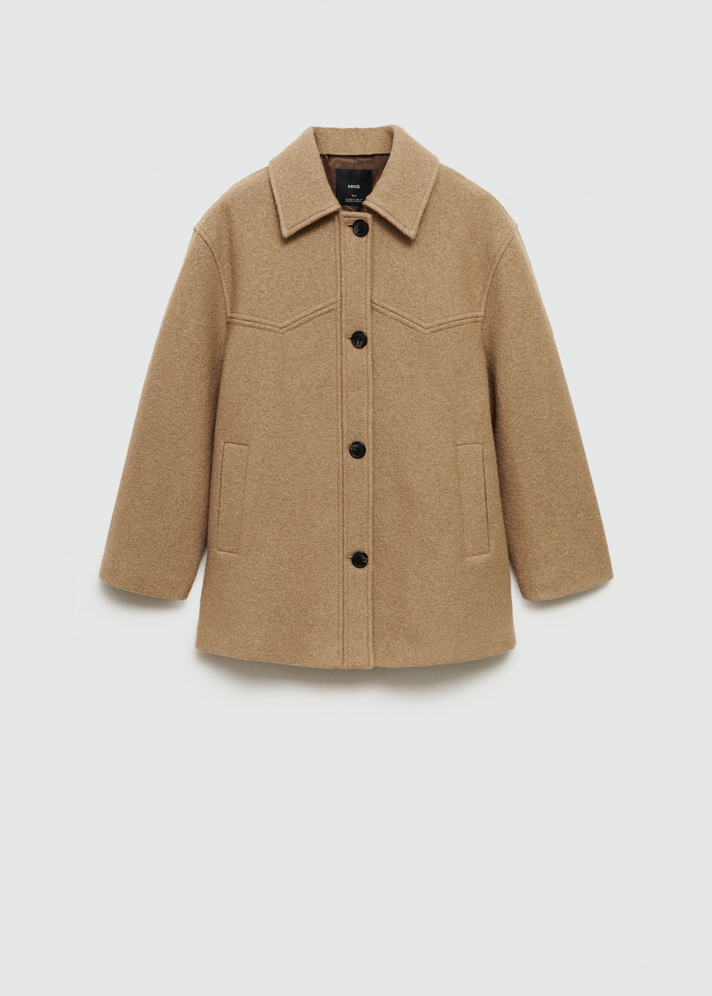Oversize wool coat