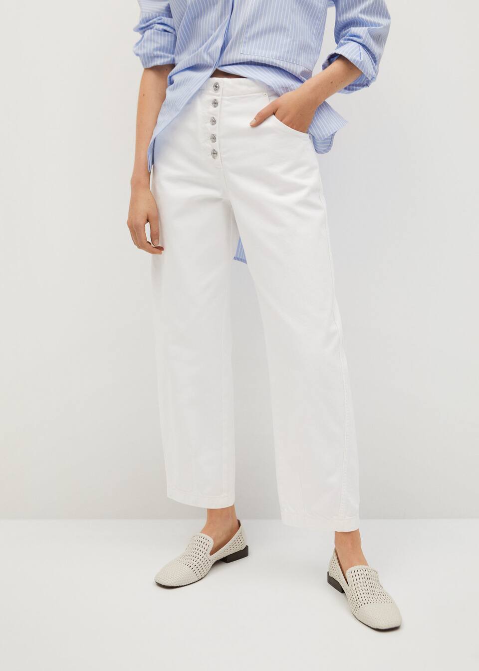 High Waist Slouchy Jeans Damen Mango Schweiz