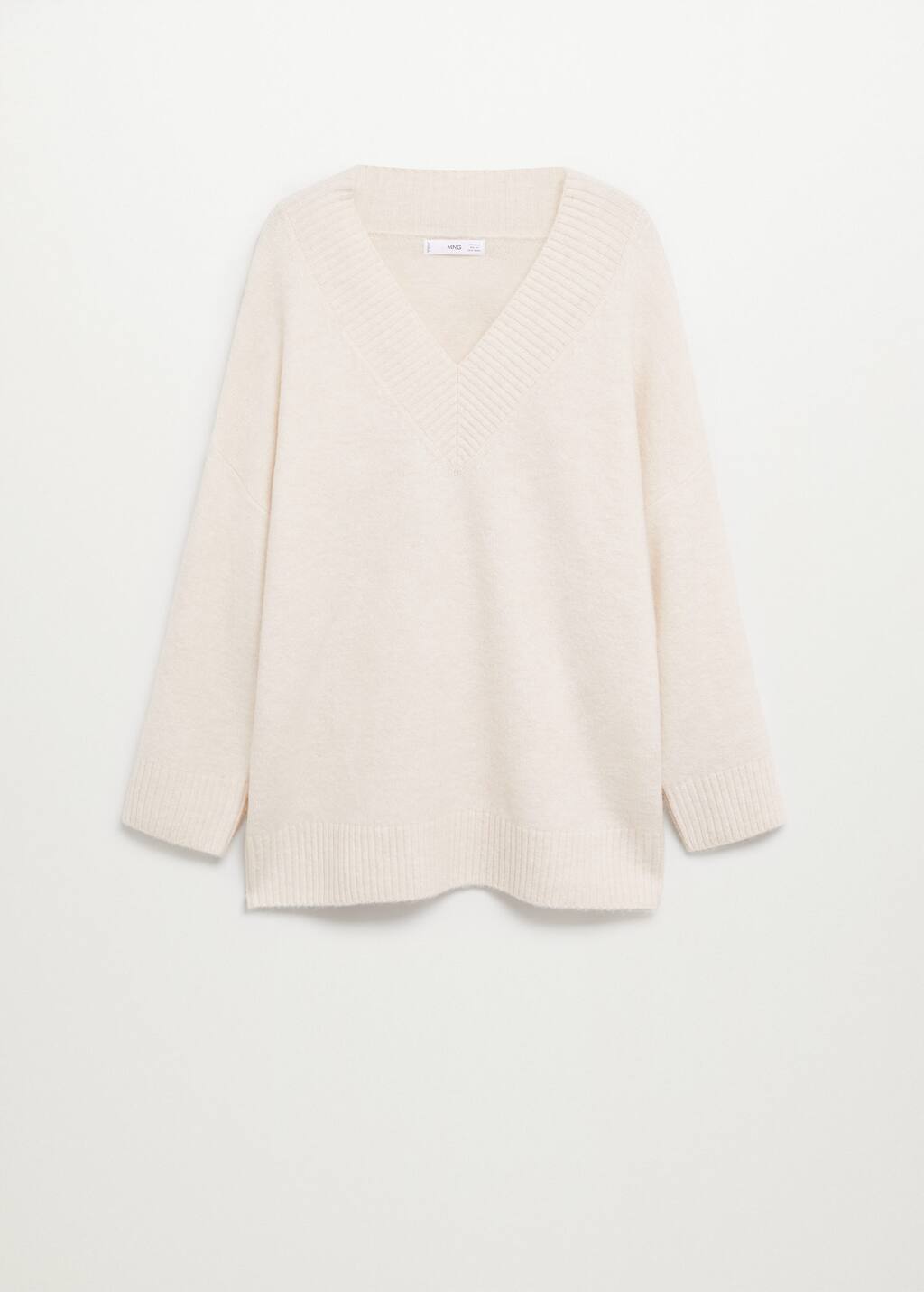 v neck sweater mango