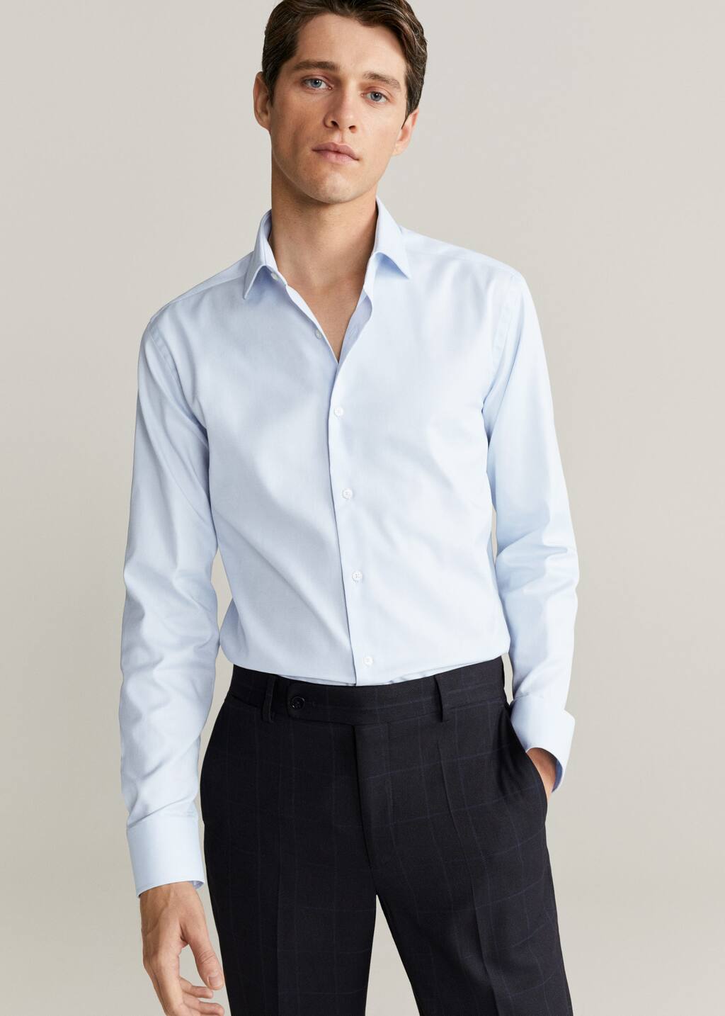tailored slim fit shirt