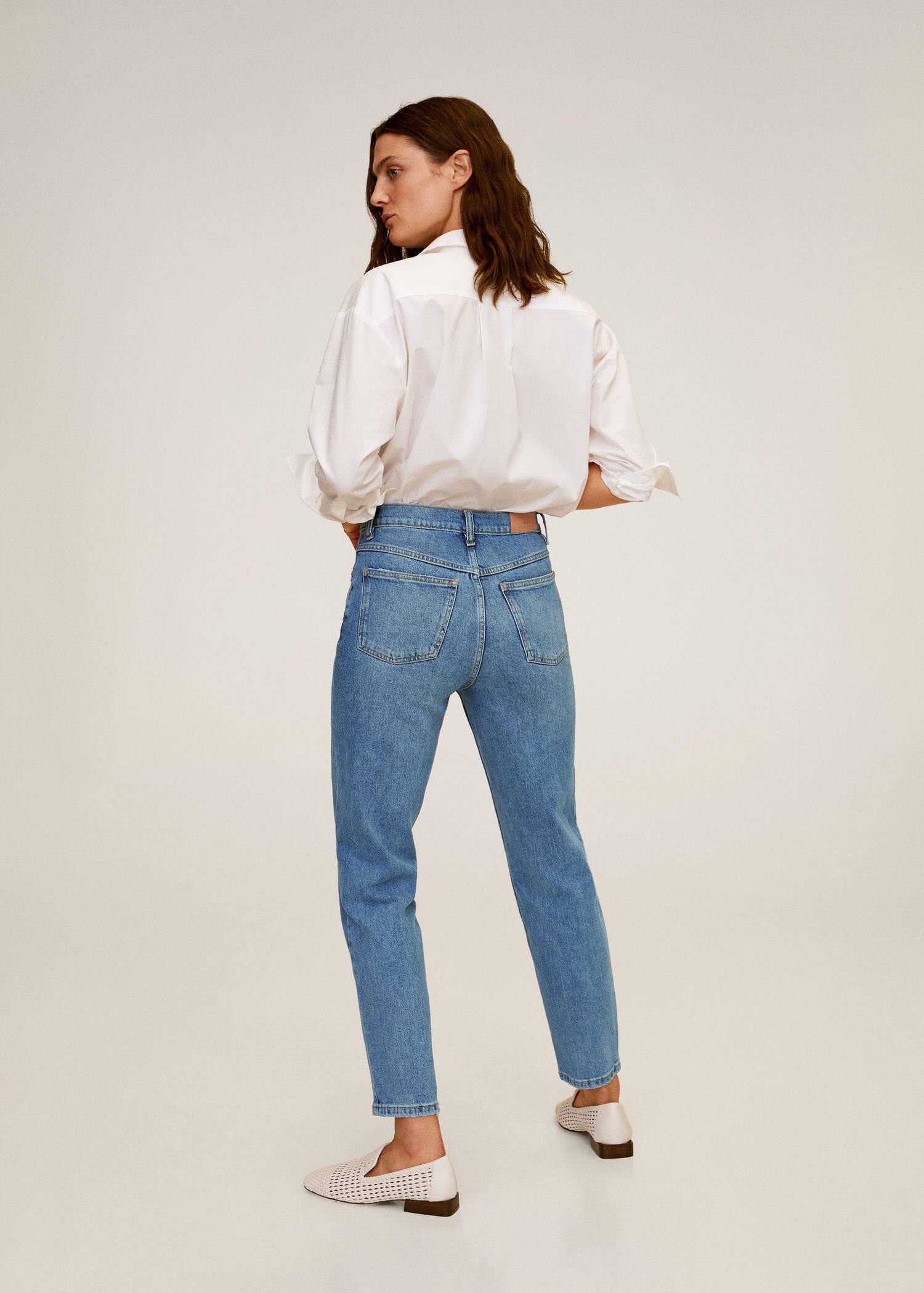 Mom Fit Jeans Women Mango Usa
