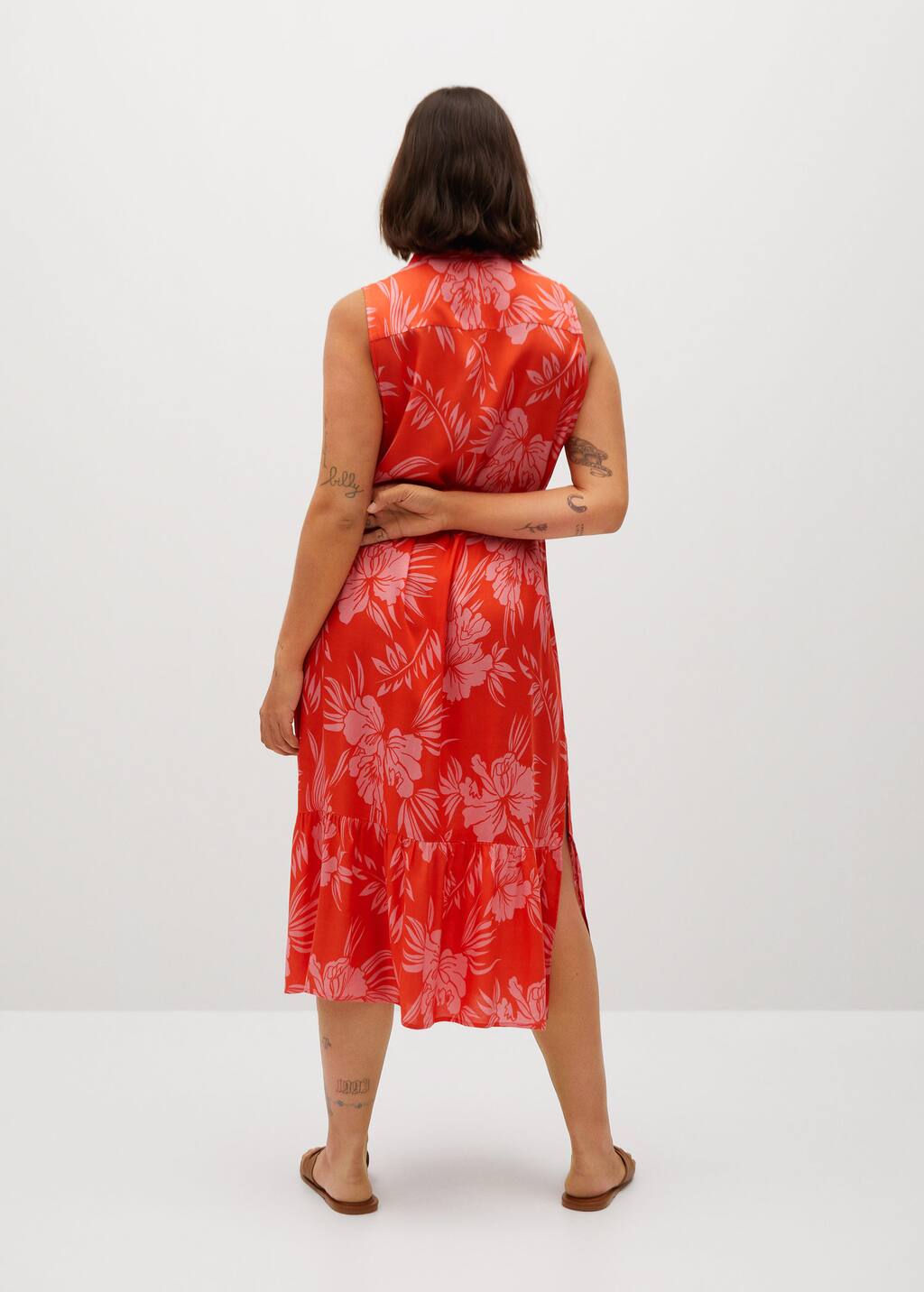 robe imprimée mango