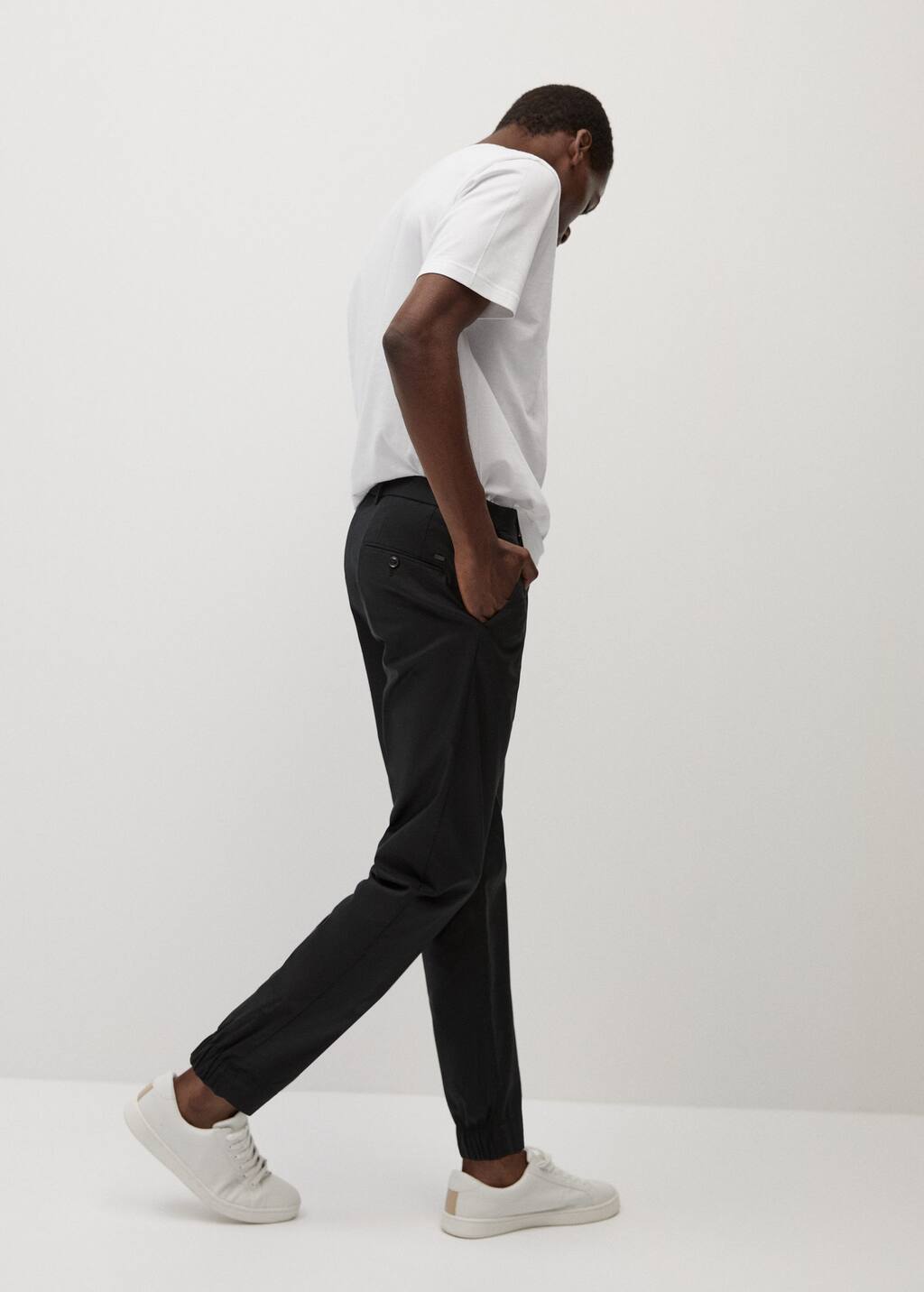 slim fit cropped chinos