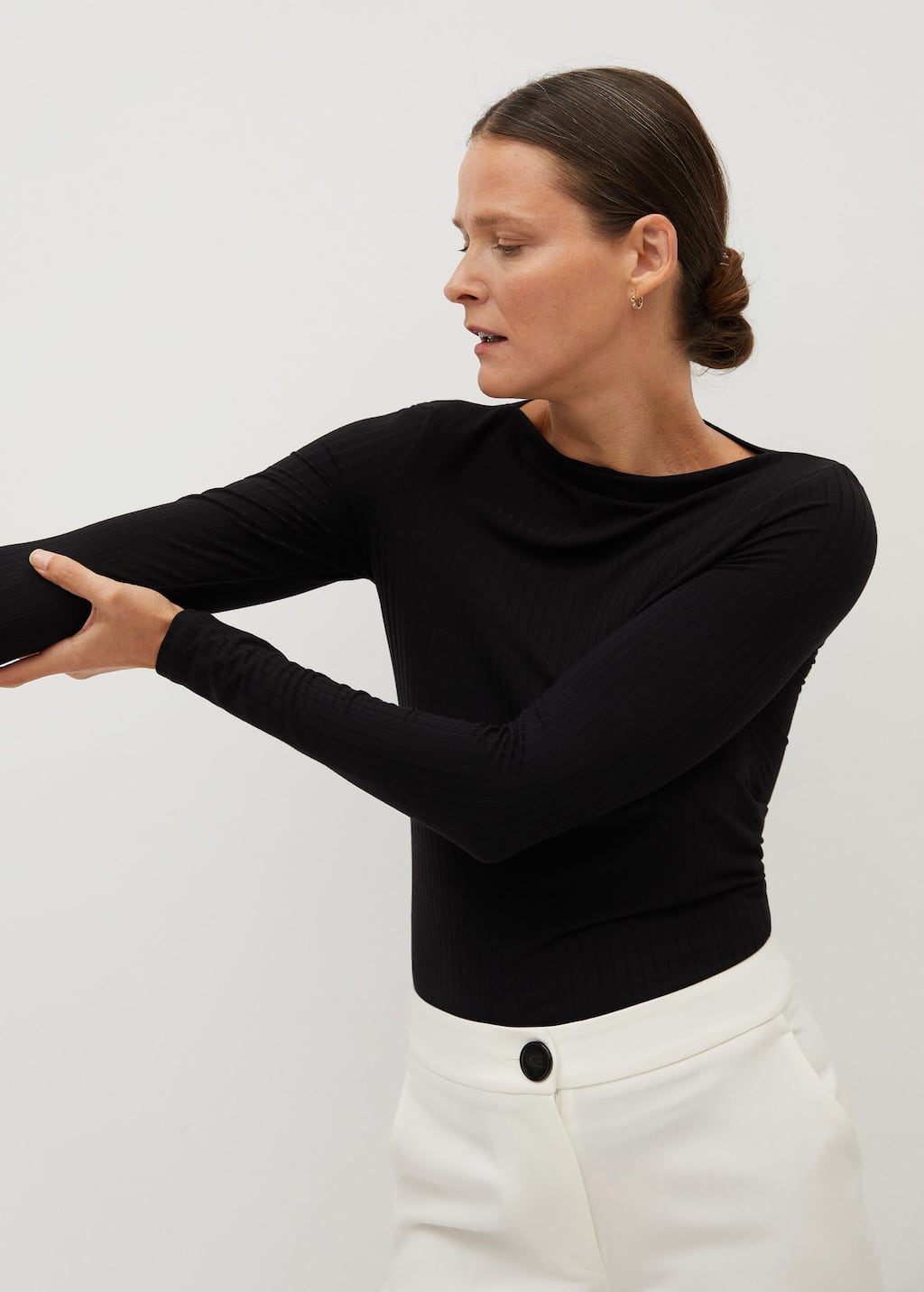 Mango long sleeve t shirt Clearance