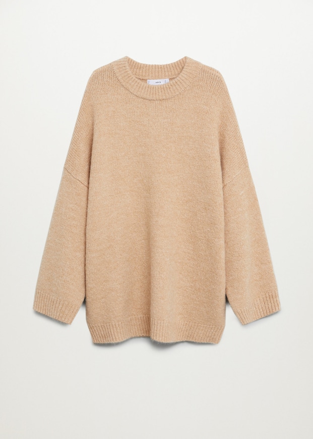 Oversize knit sweater - Article without model