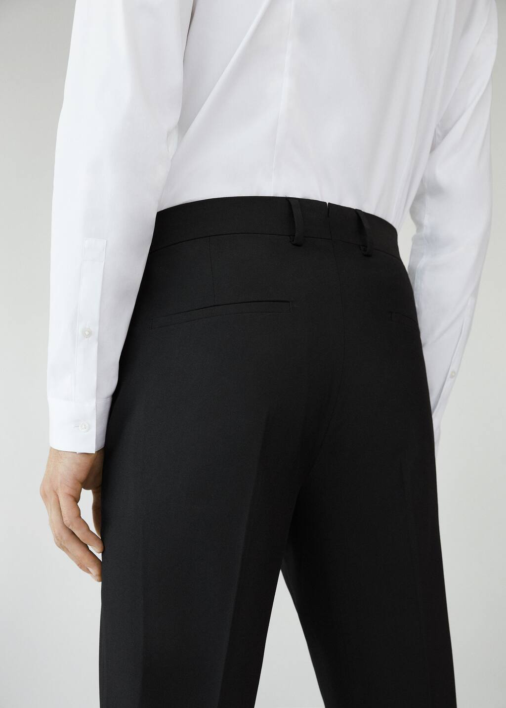 super slim fit dress pants