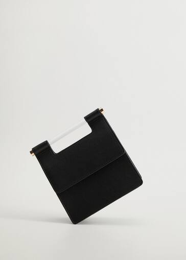 Bolsos de mango de menos 10 euros que serán tendencia este otoño 2 Moncloa Bolso asa transparente - Plano medio