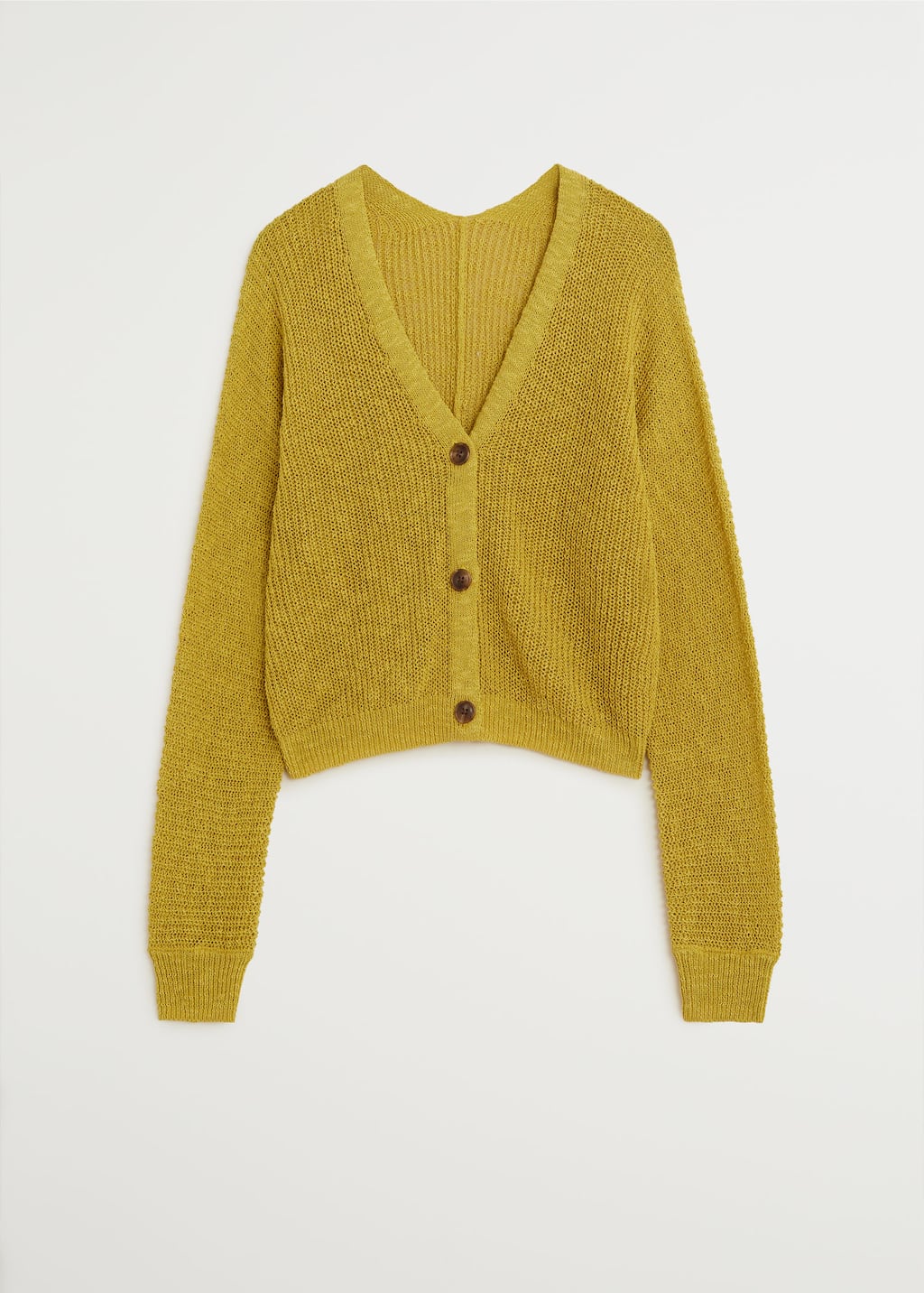 cotton knit cardigan