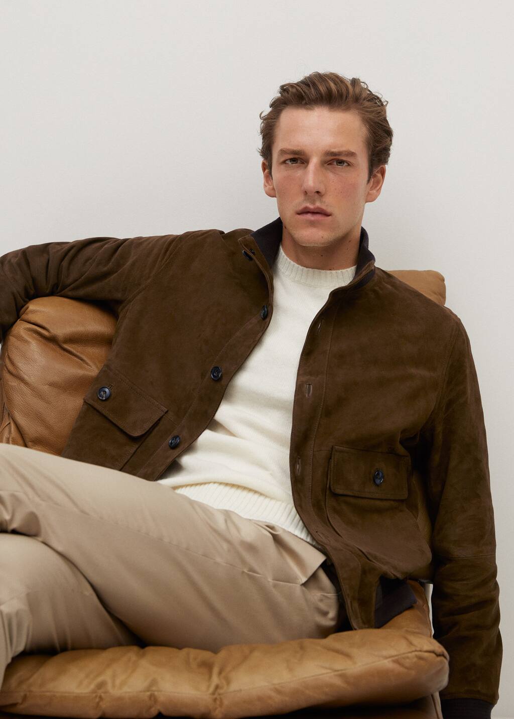 mango mens suede jacket