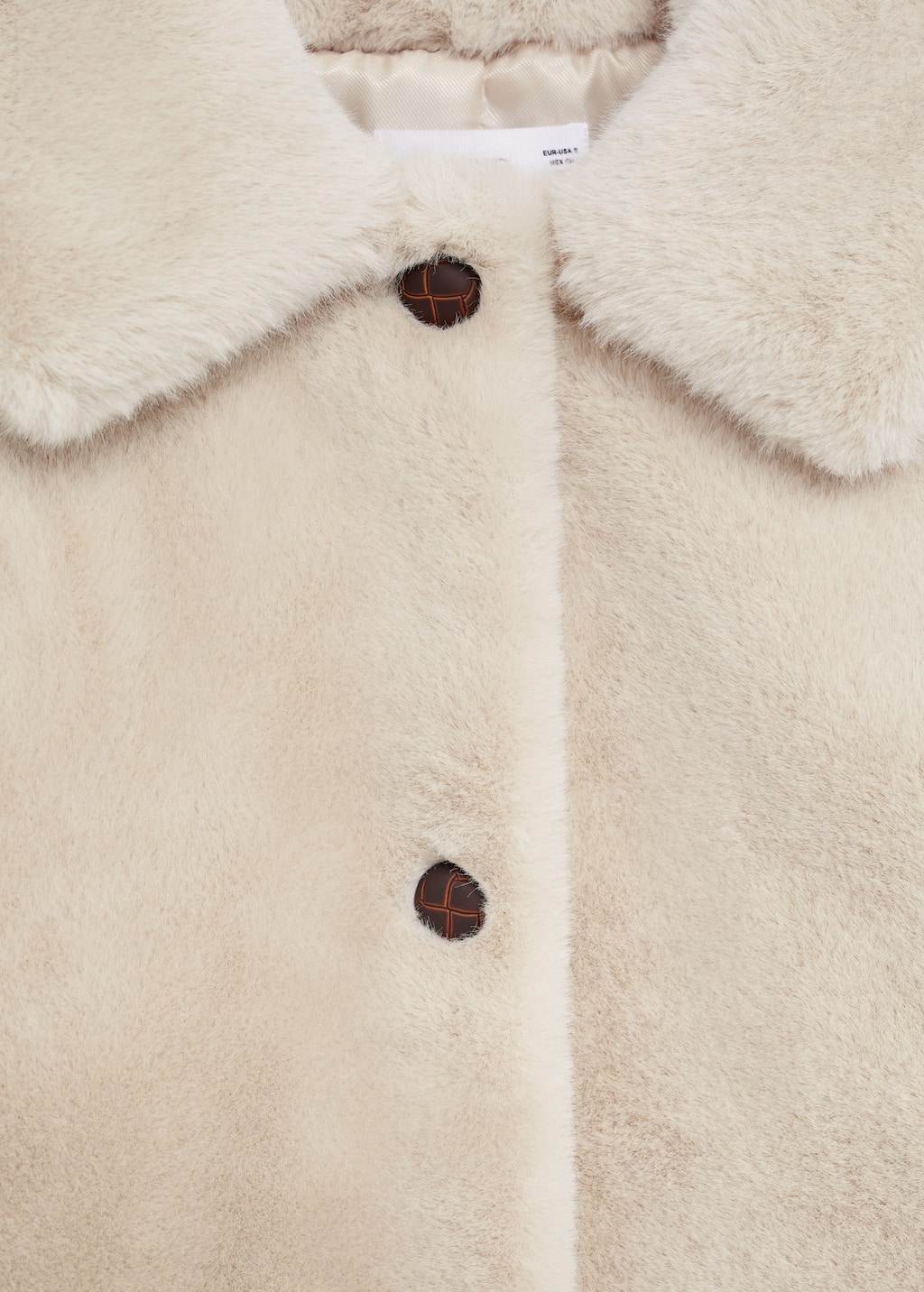 Manteau fourrure synthétique Femme | Mango France Manteau fourrure synthétique Femme | Mango France