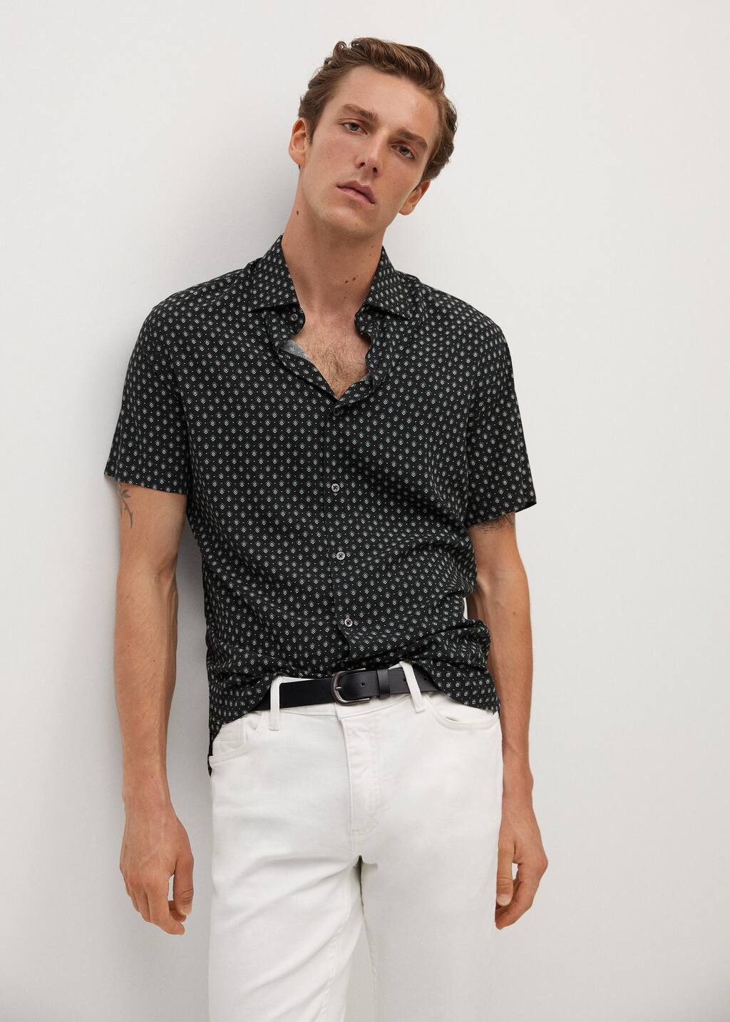 Slim fit printed shirts Clearance