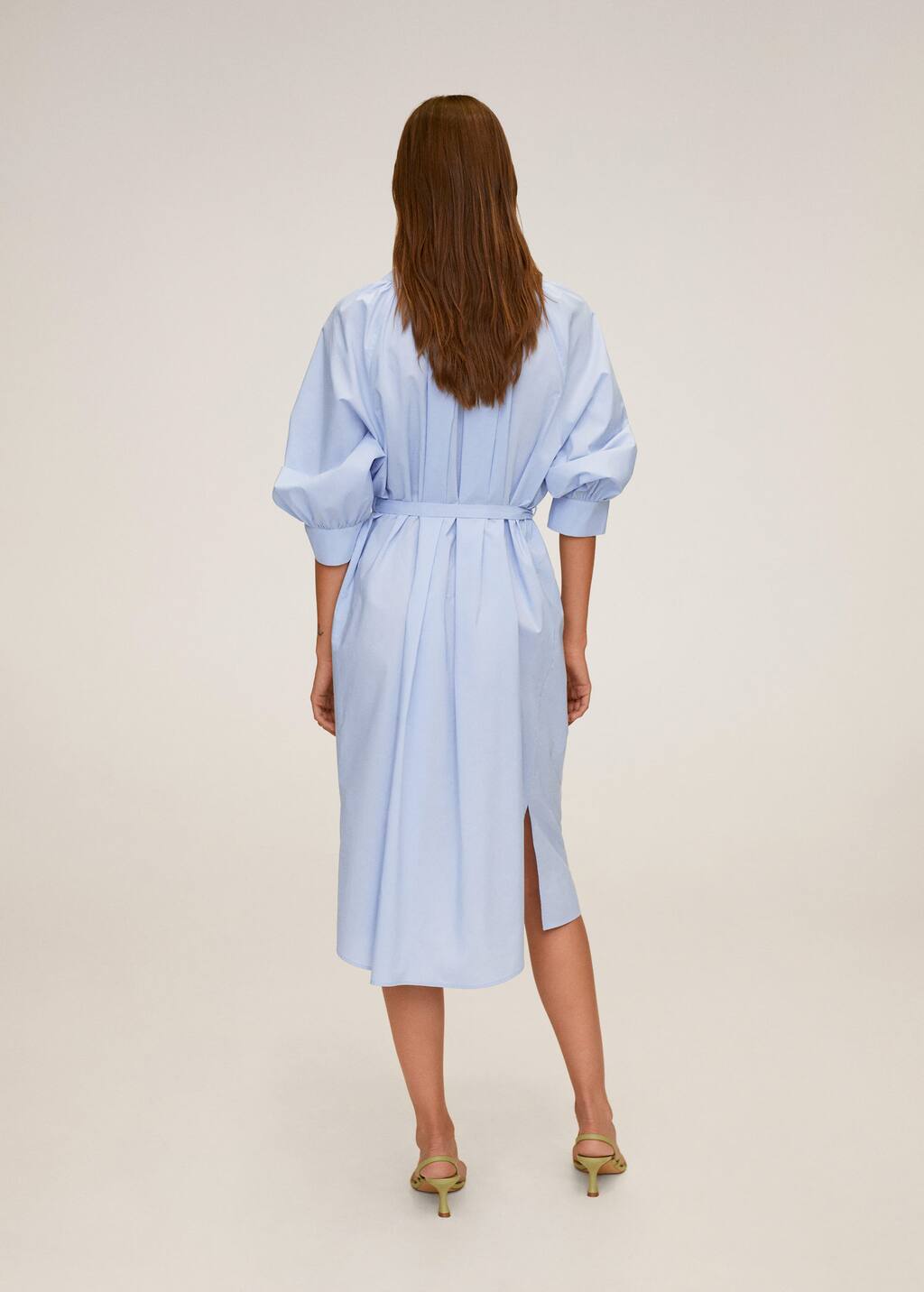 womens cotton midi dress