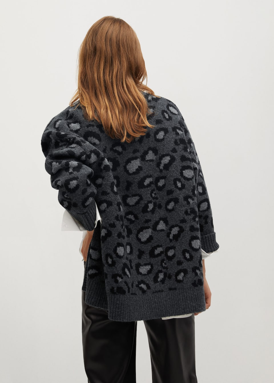 Leopar Desenli Hirka Kadin Mango Turkiye