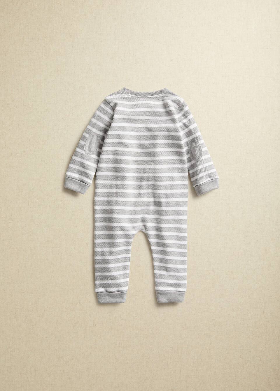 Cizgili Pamuklu Uzun Pijama Takimi Kiz Cocuk Mango Kids Turkiye