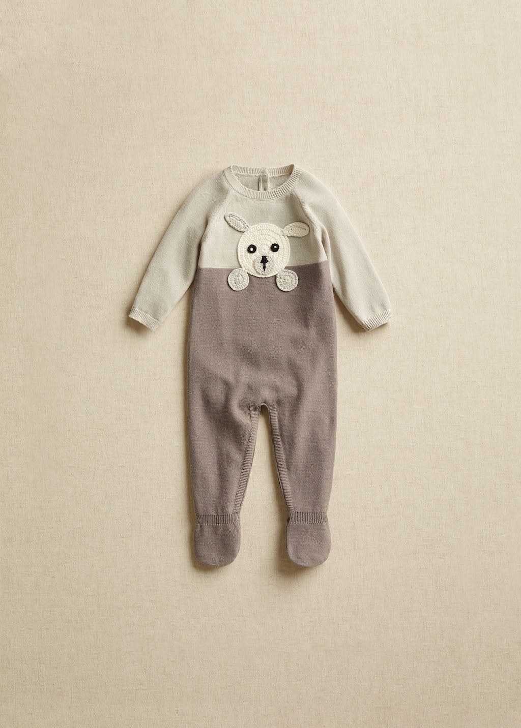 Modalite Net Mango Hayvan Islemeli Tek Parca Orgu Tulum 94