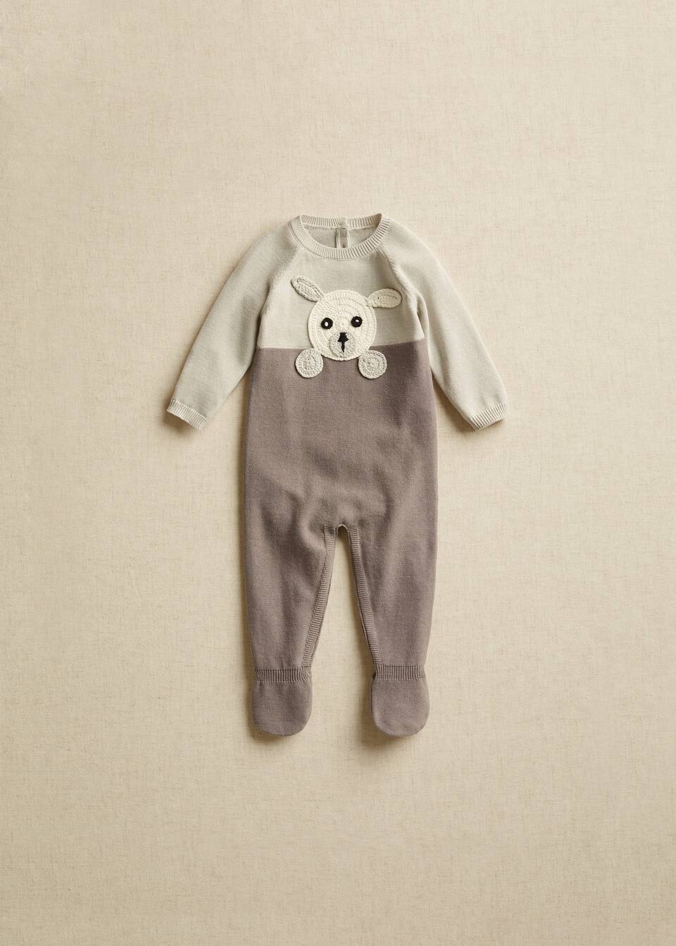 Hayvan Islemeli Tek Parca Orgu Tulum Kadin Mango Turkiye