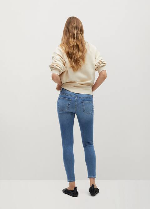 Mid Rise Jeans Women Mango Usa