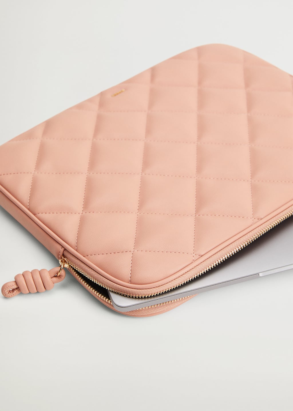 Mango Quilted laptop case 77046321 80