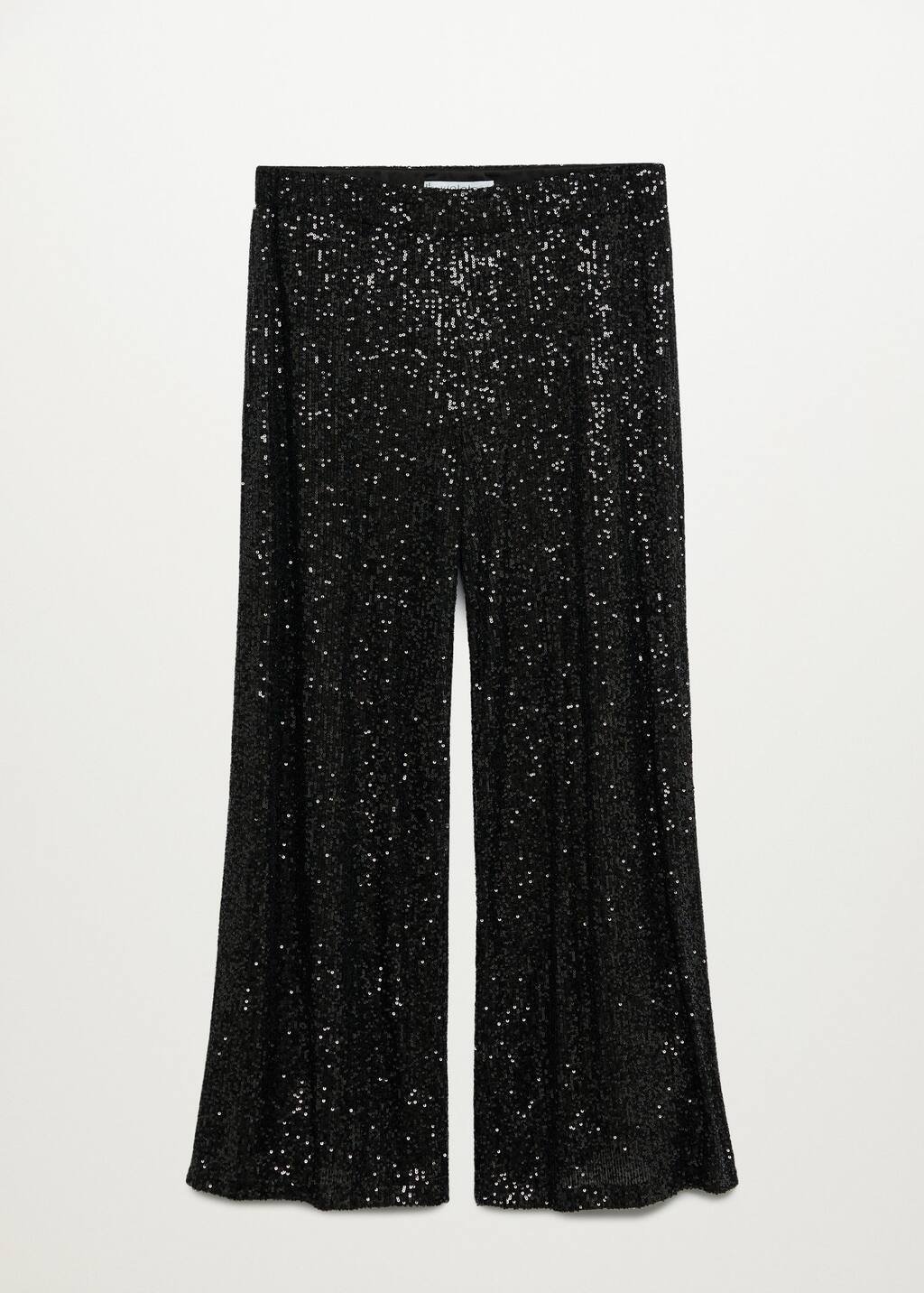 Pantalón palazzo lentejuelas - Mujer | MNG Guatemala