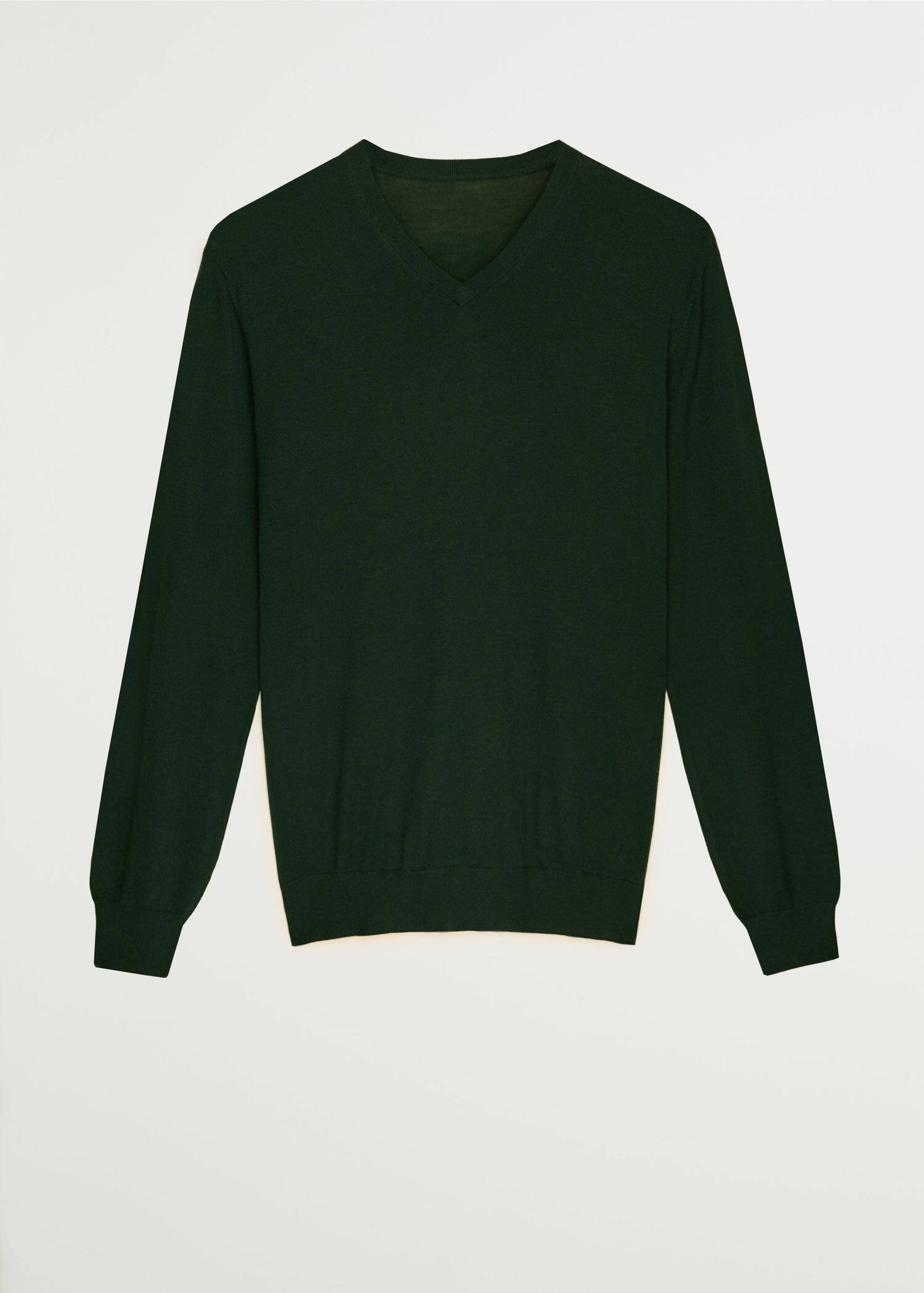 100 Merino Wool Washable Sweater Men Mango Man Usa