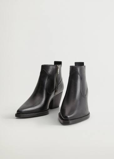 Botim pele salto - Plano médio