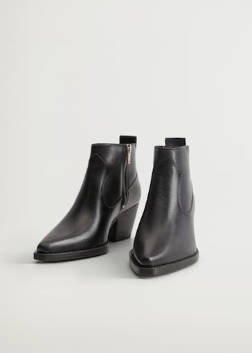 Botim pele salto - Plano médio