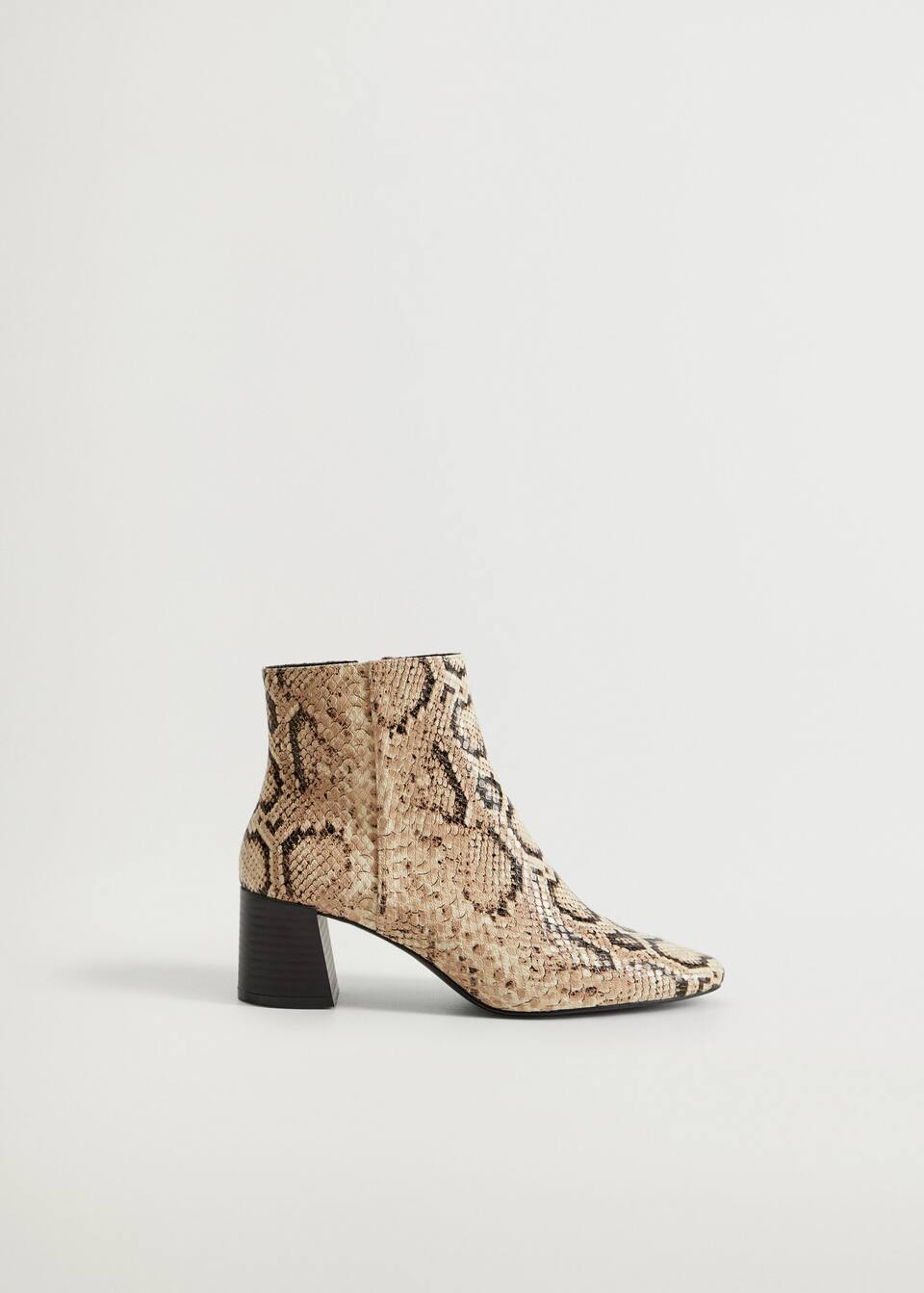 Bottines Imprime Serpent Femme Mango Senegal