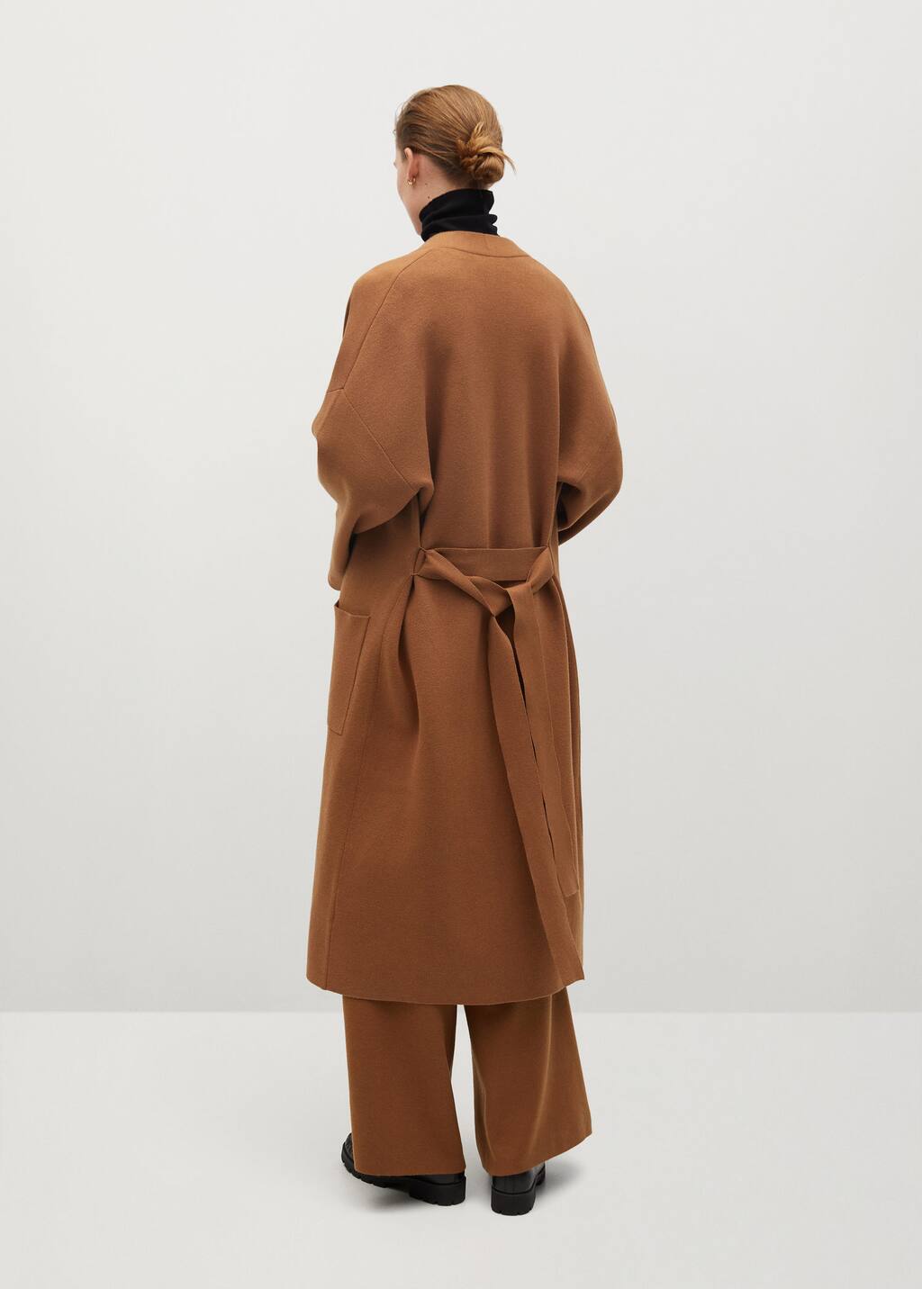 tan wool coat