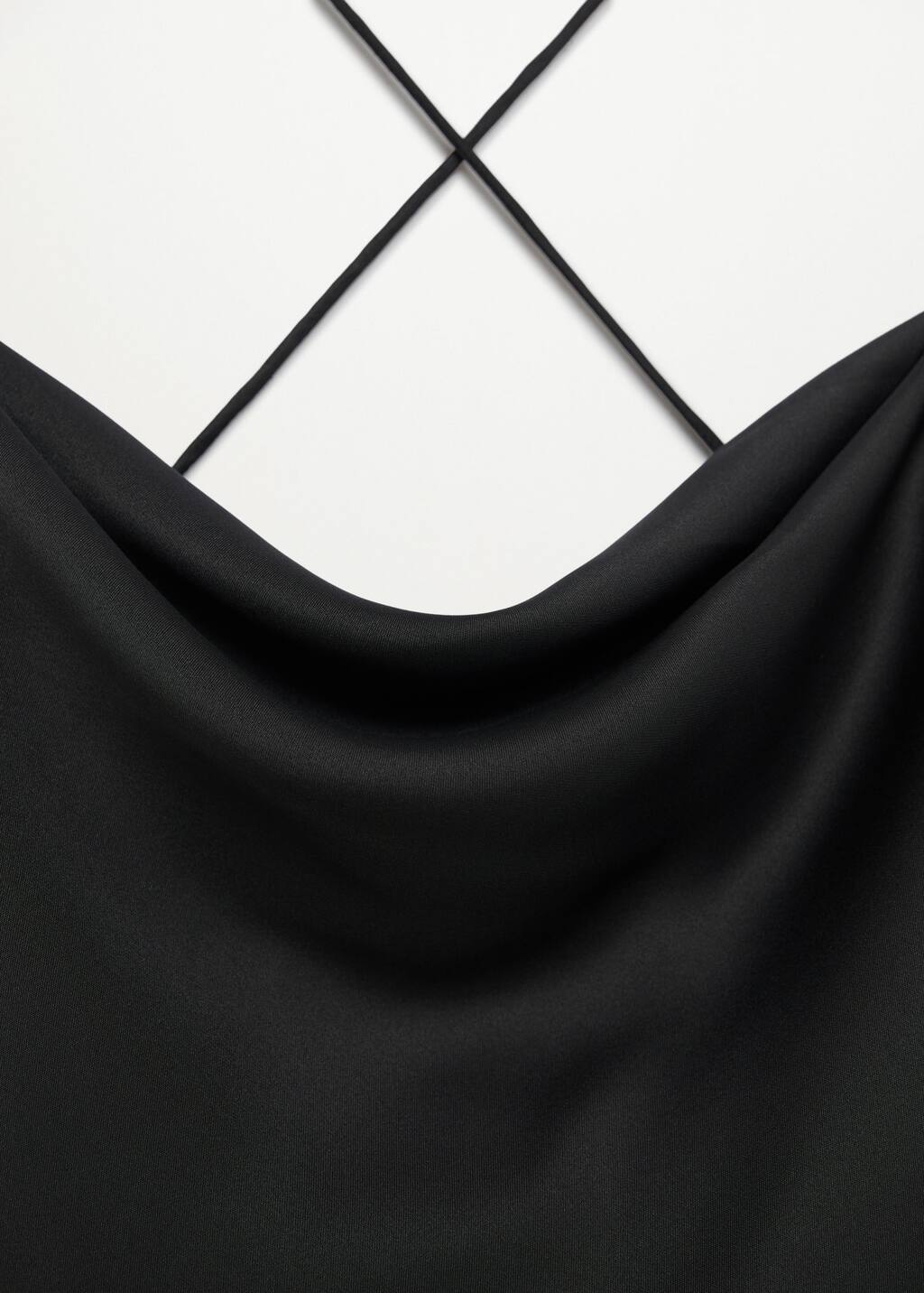 mango wrap back dress