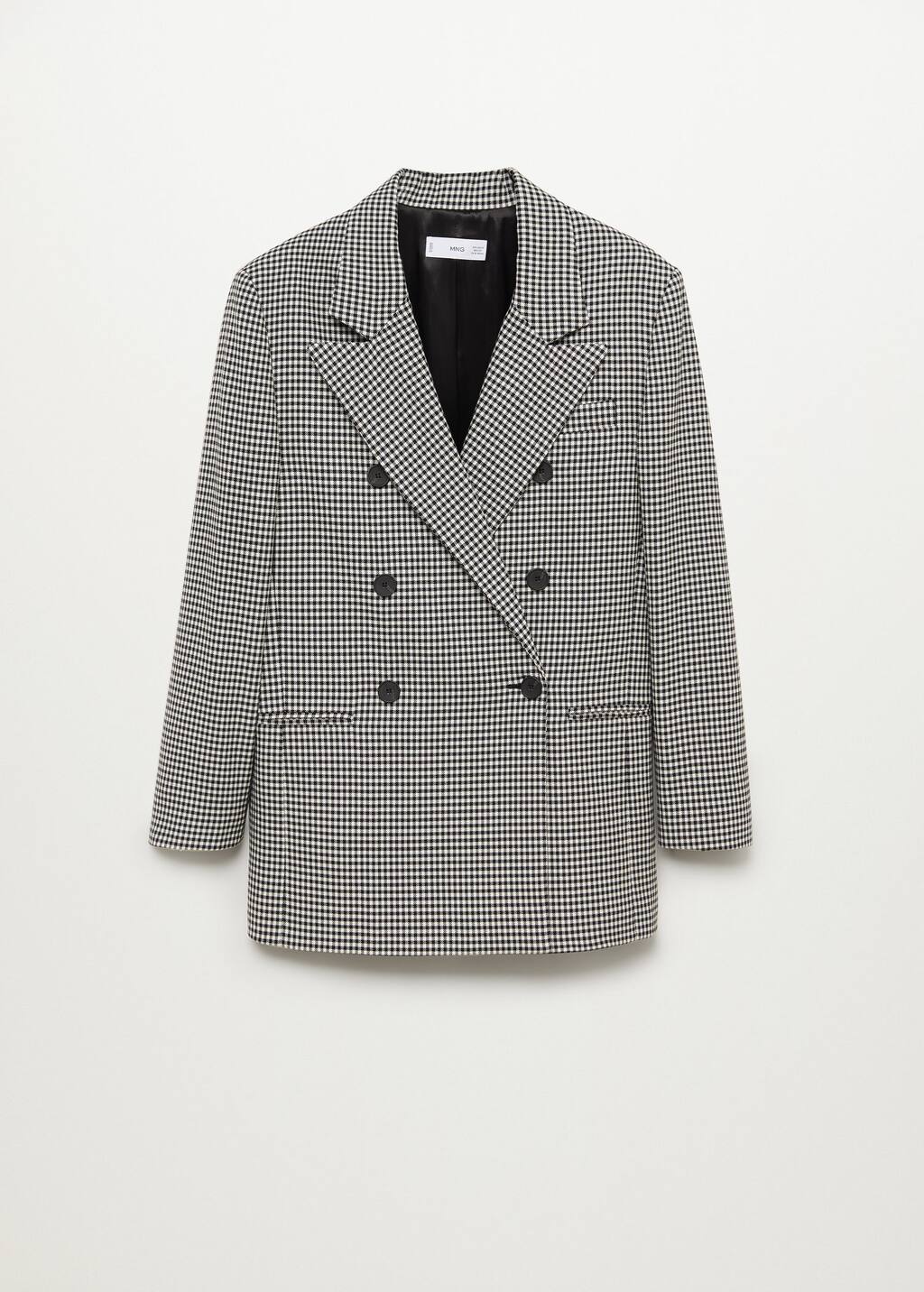 womens gingham blazer