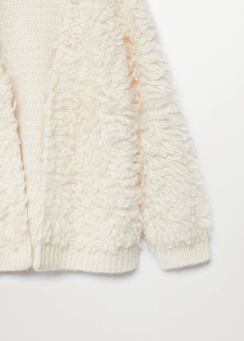 Knitted Frayed Cardigan Girls Mango Kids Singapore