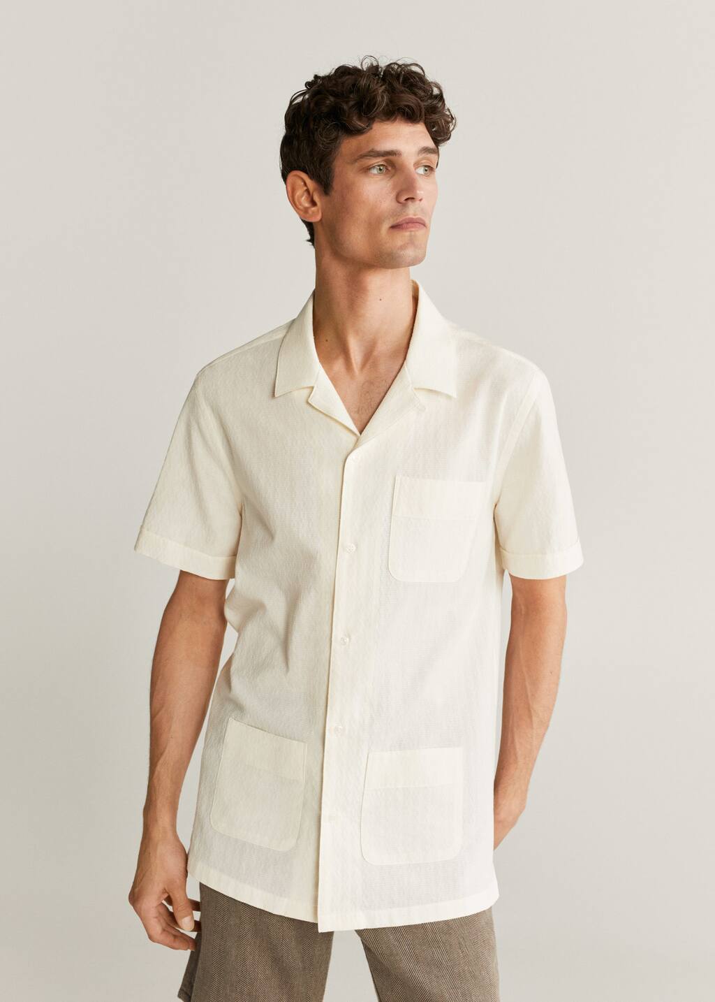 Mango chemise manche courte Clearance