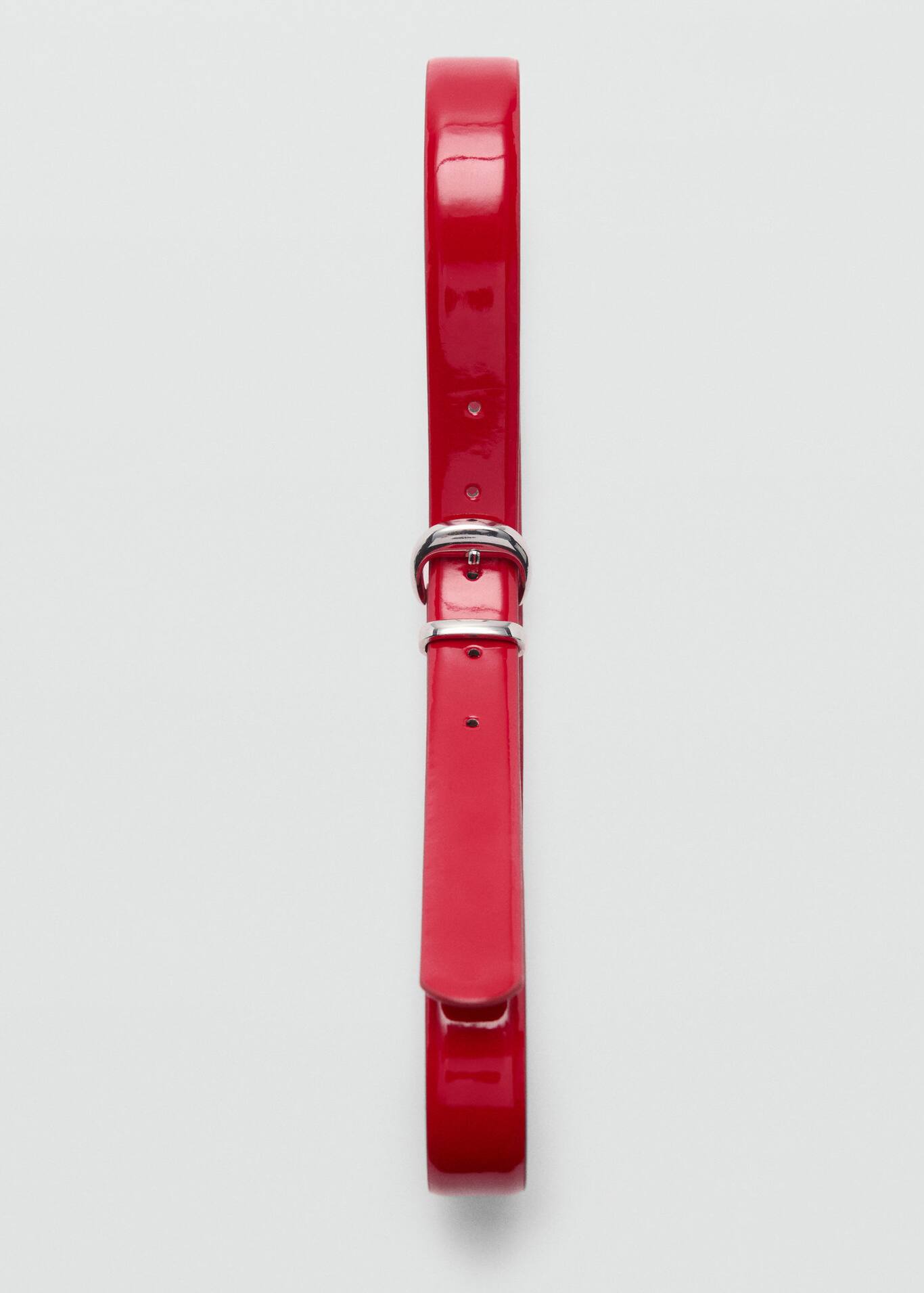 Metal buckle belt Women Mango USA