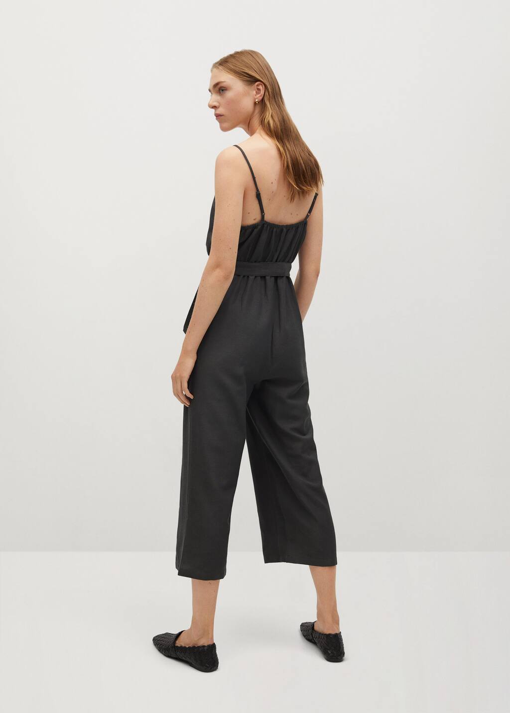 Mango Belt wrap jumpsuit 77072882 95