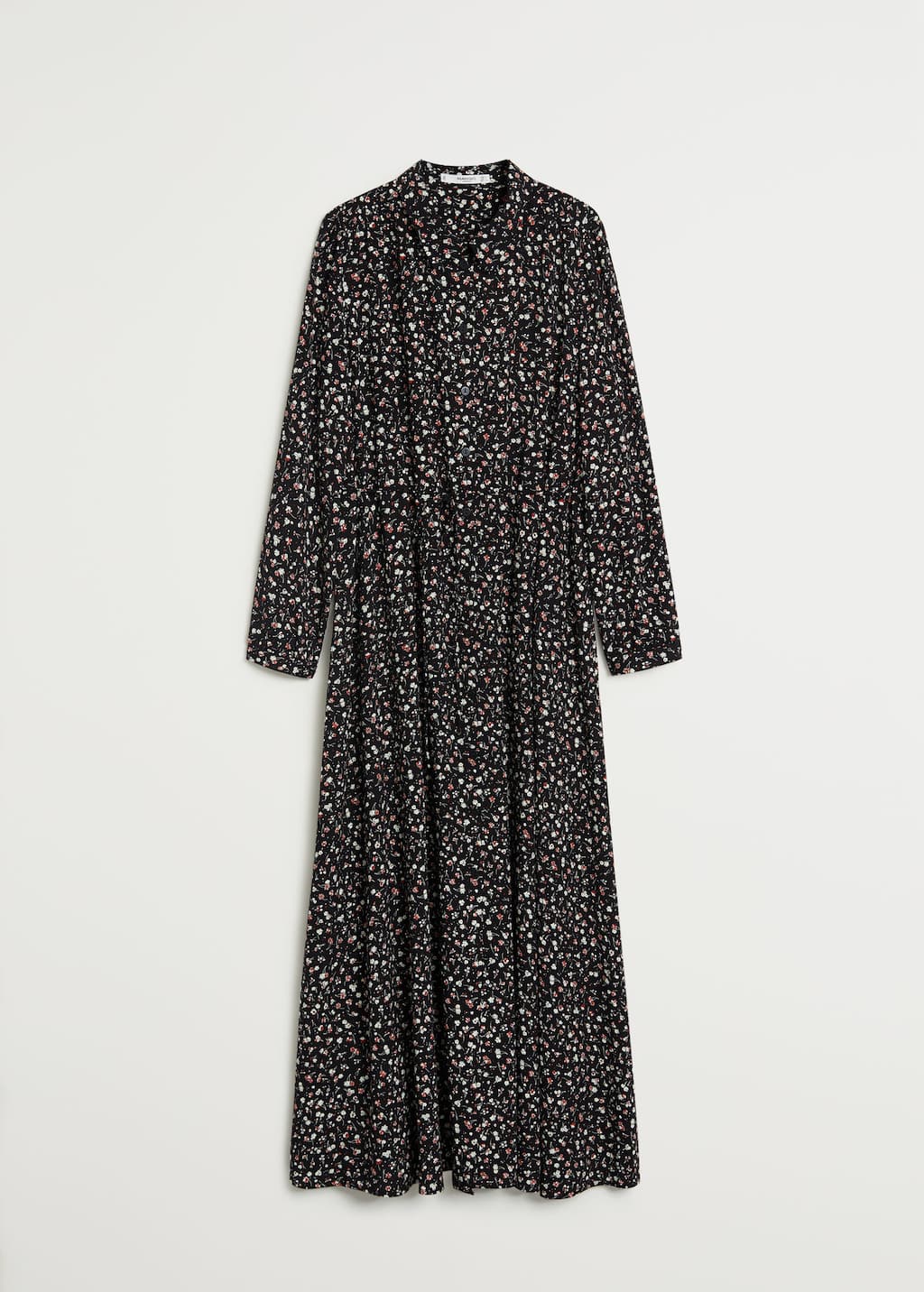 mango printed shirt dress