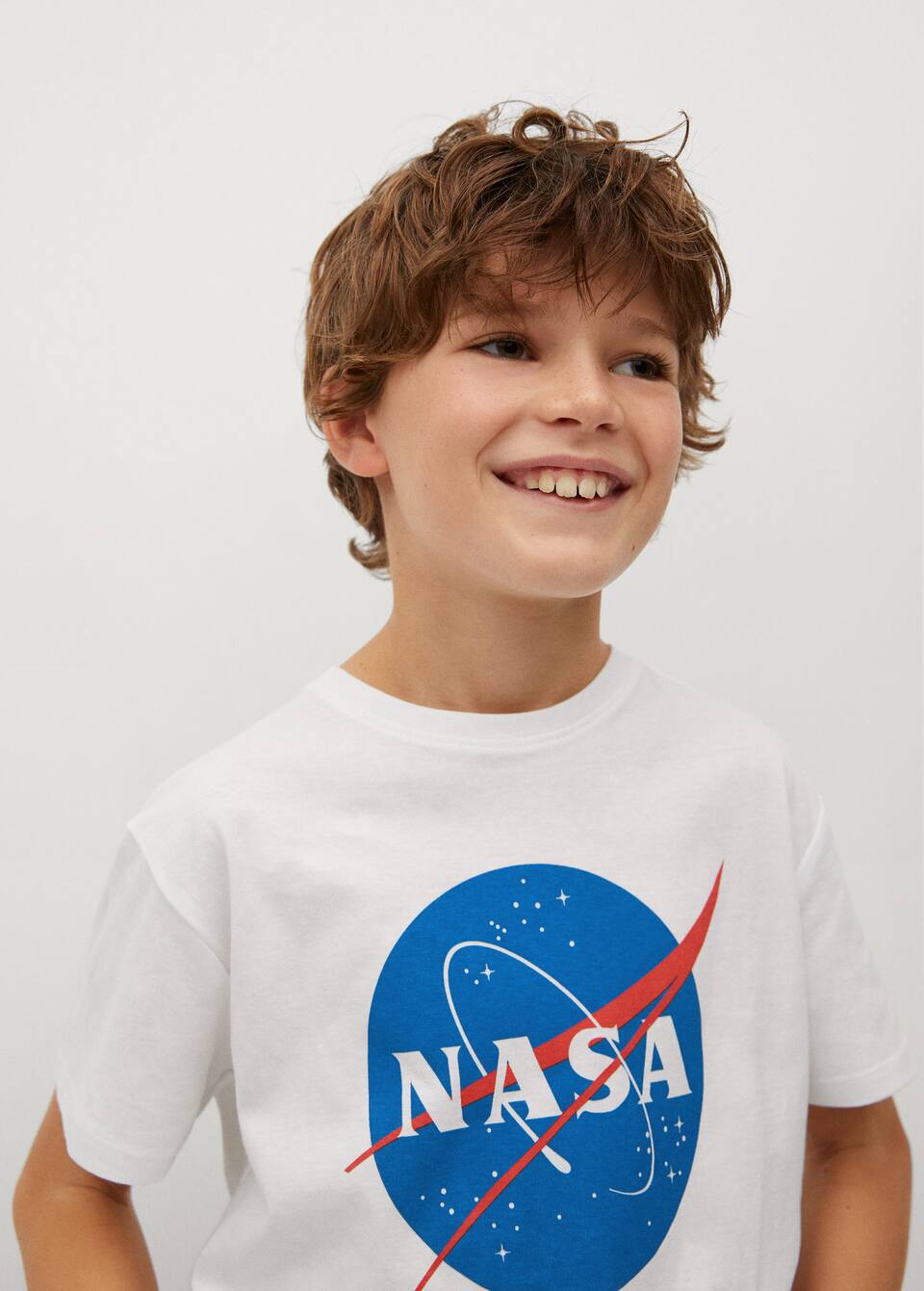 Nasa Baskili Tisort Teen Mango Kids Turkiye