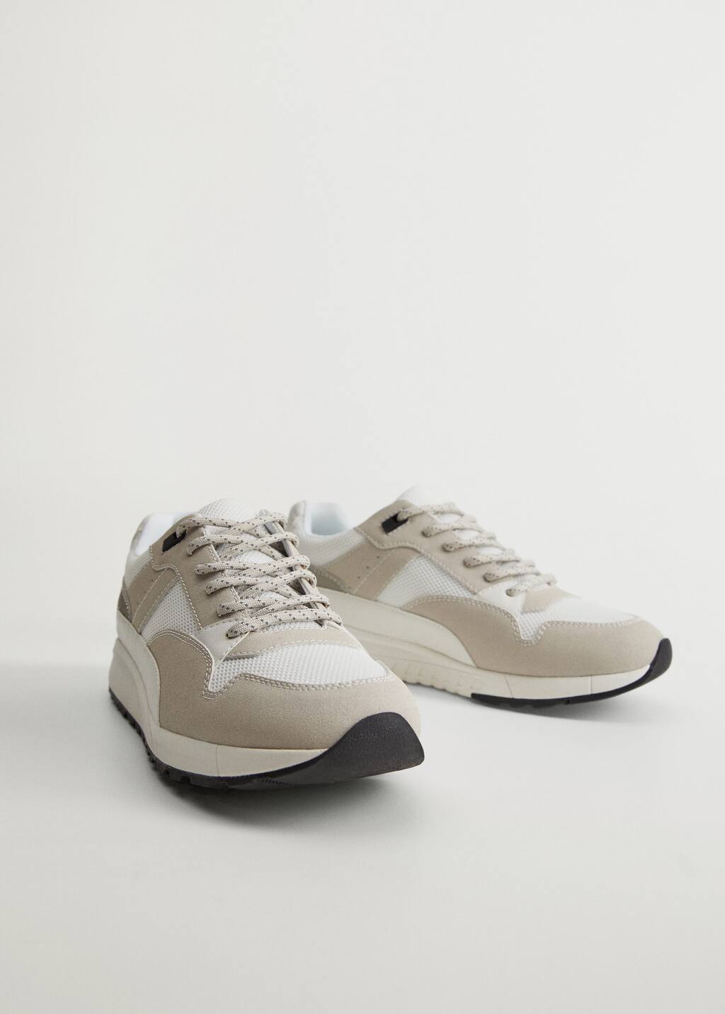 mango white trainers