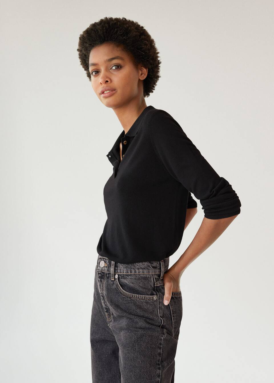 Mom Fit Jeans Aus 100 Baumwolle Damen Mango Deutschland