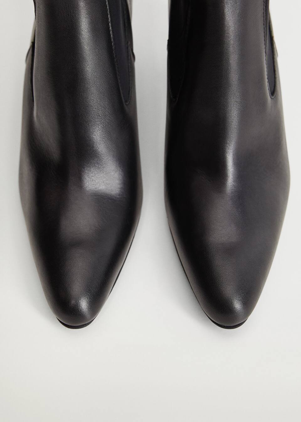 deri corap bot buyuk beden violeta