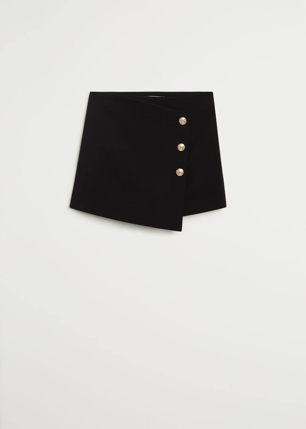 Falda pantalón cruzada - Mujer | Mango España