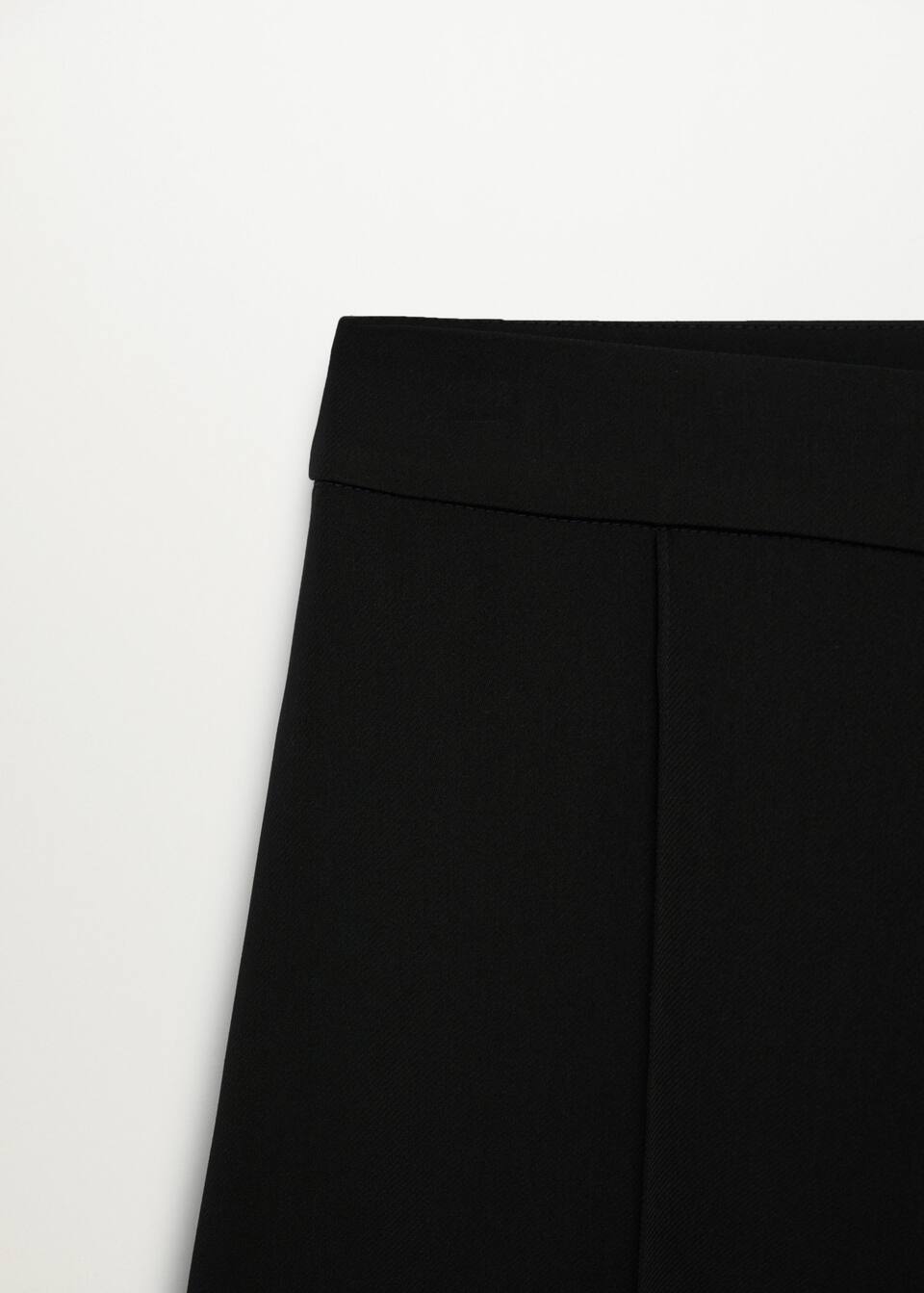 Fluid Culotte Trouser Woman Mango Iceland