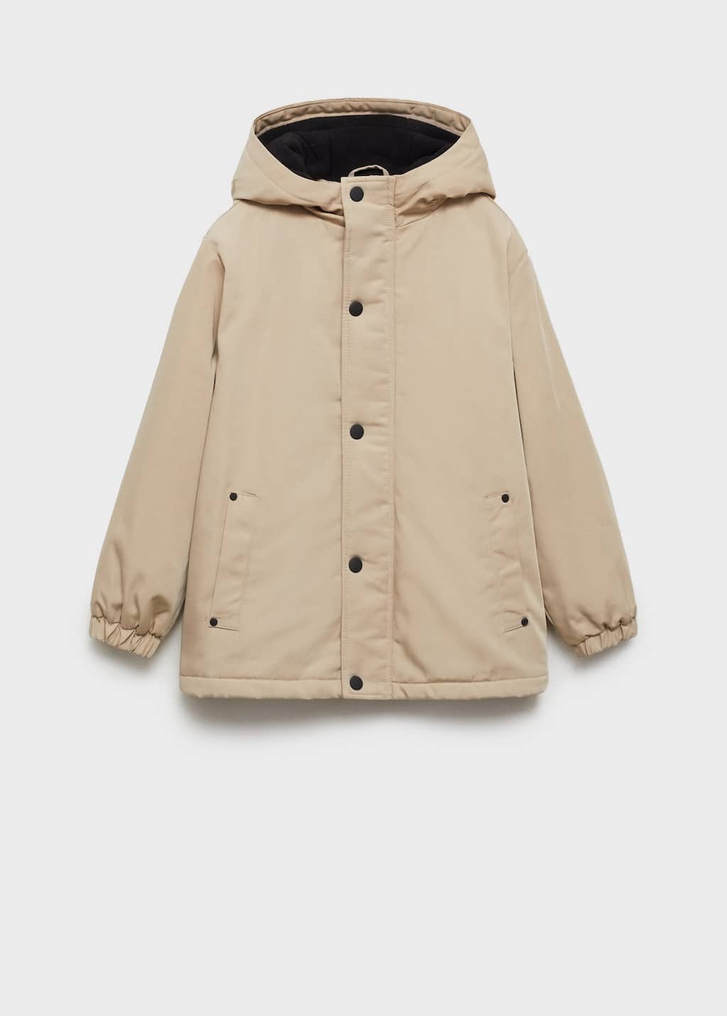 Hooded coat